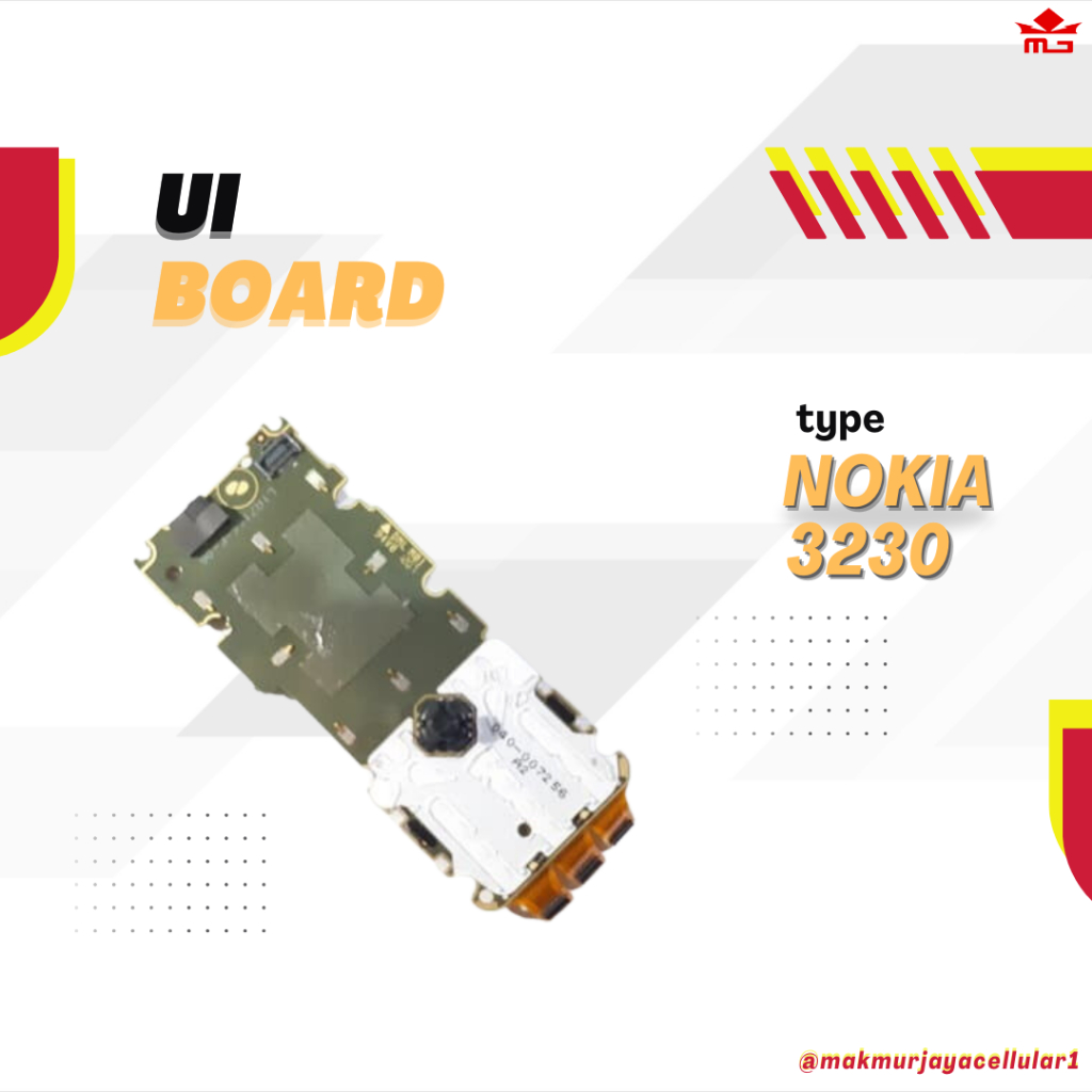 UI BOARD NOKIA 3230 ( kemasan repacking )