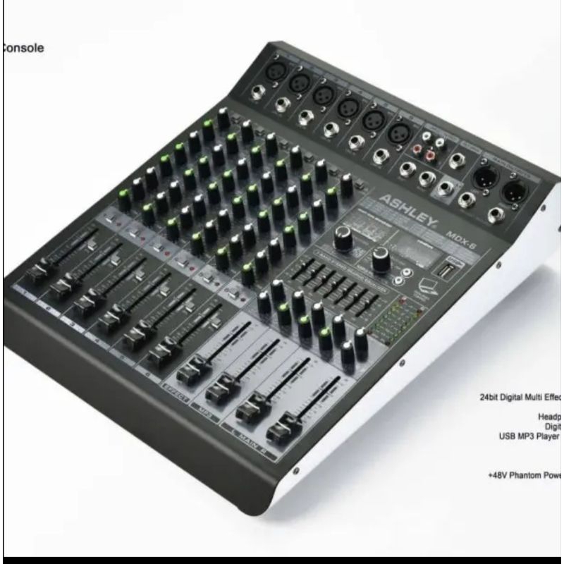 Mixer Ashley mdx 6 ashley 6channel