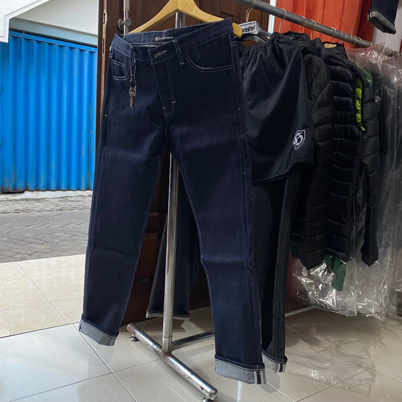 Denim Selvedge Black Indigo