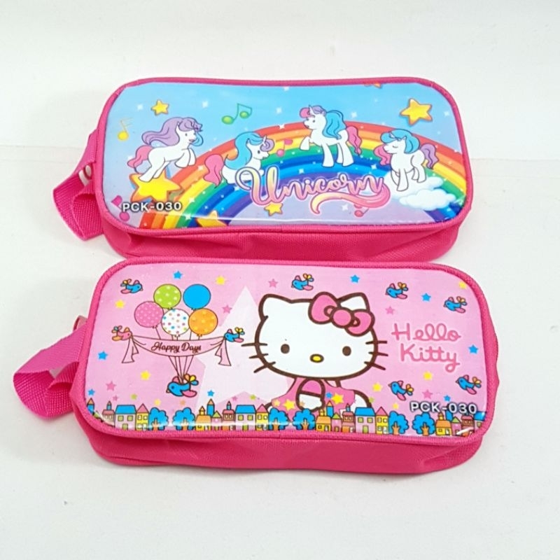 

Tempat Pensil Sleting Karakter Hello Kitty/Unicorn PCK-030