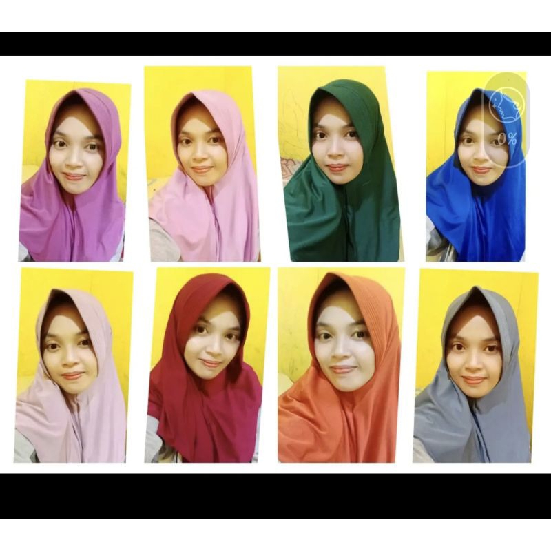 kerudung bergo Hamidah