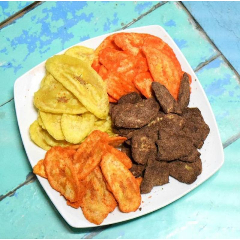 

KRIPIK PISANG 1KG/BAN-BANA PISANG KRISPI/KRIPIK PISANG COKLAT TERMURAH