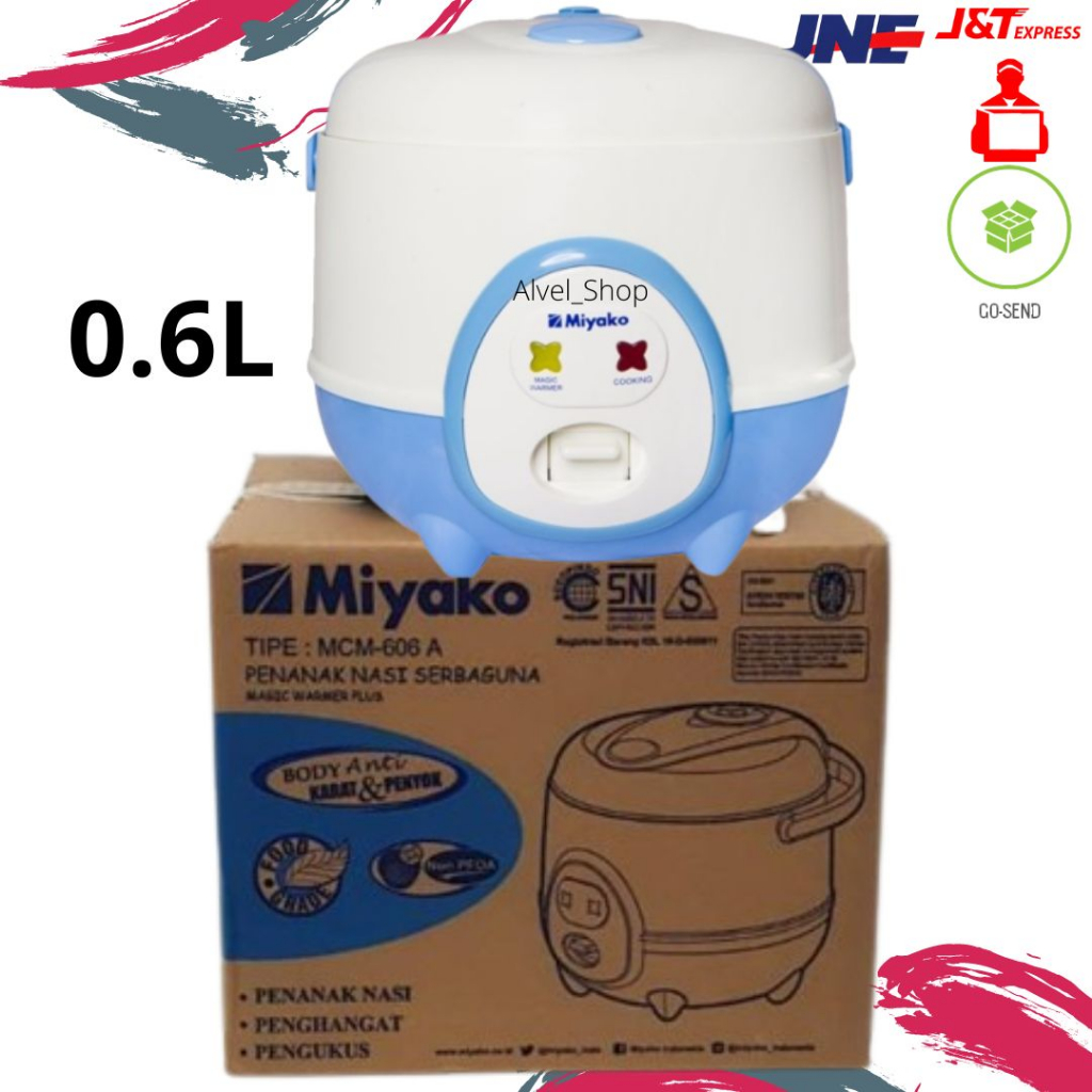 MAGIC COM MIYAKO 0.6L MCM-606A