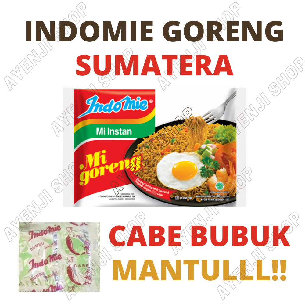 

Indomie Goreng Sumatera / Sumatra / Mie Goreng Cabe / Cabai Bubuk by Indofood