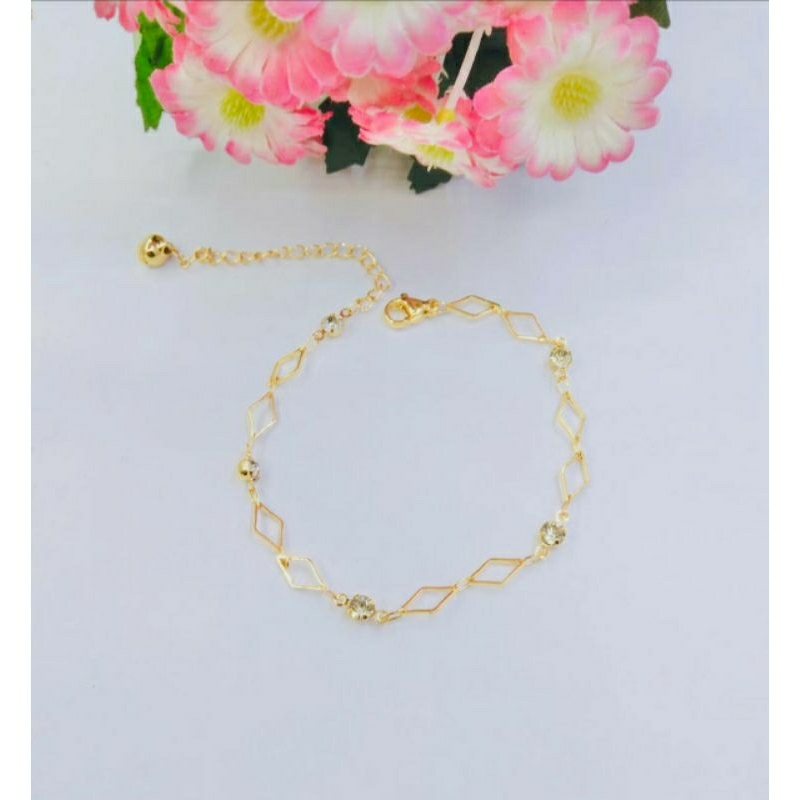 Gelang rantai permata Gelang xuping rantai Gelang lapis emas