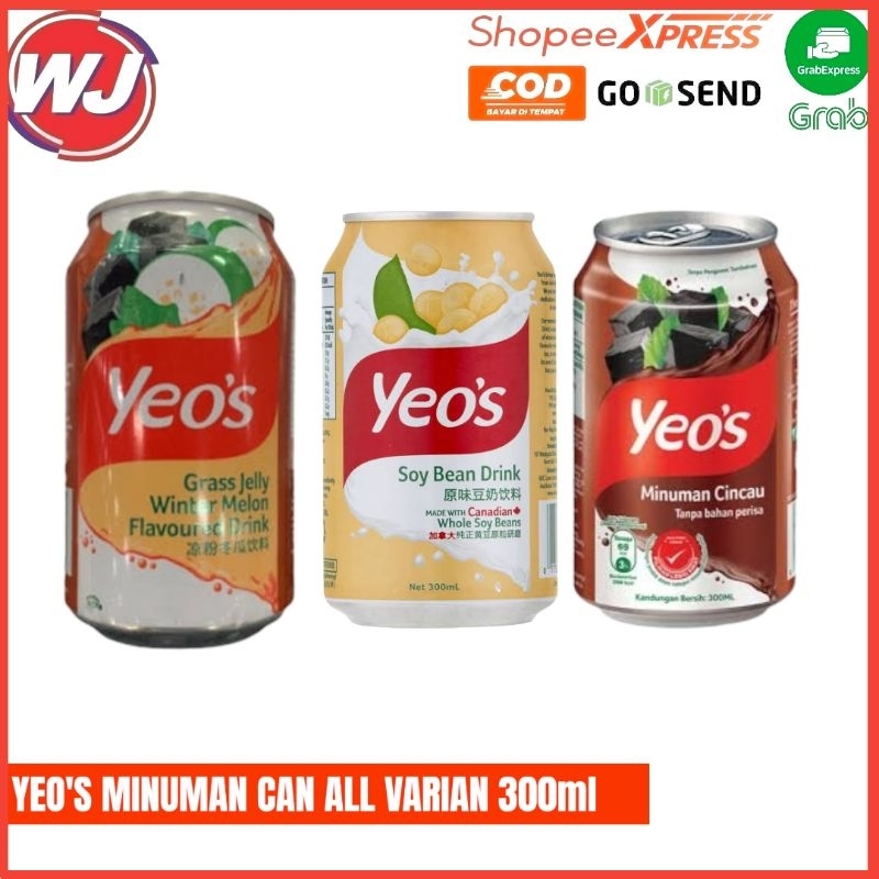 

YEO'S MINUMAN CAN ALL VARIAN 300ml