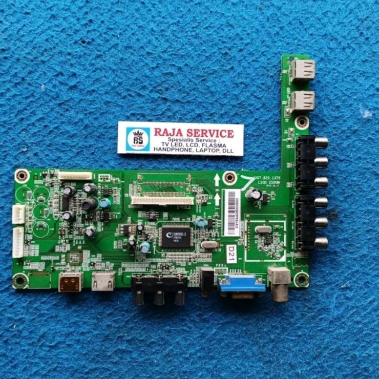 mb tv CHANGHONG LED55C2000 mainboard board motherboard mesin modul