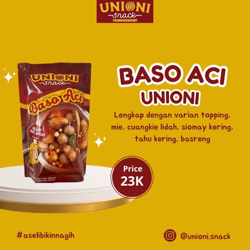 

Baso Aci Unioni Snack