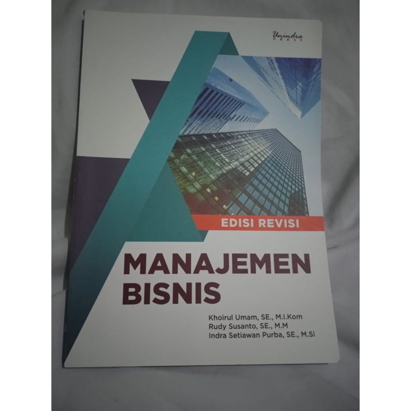 Buku Manajemen Bisnis Unindra Press Edisi Revisi