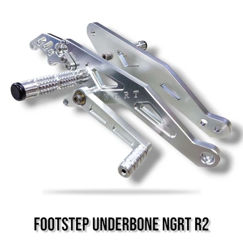 UB NGRT R2 FOOT STEP UNDERBONE SATRIA FU 150 FU FI DURALIUM CNC