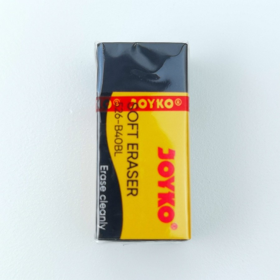 

SL27 1PCS Penghapus JOYKO Soft Eraser 526-B40BL Kecil Hitam