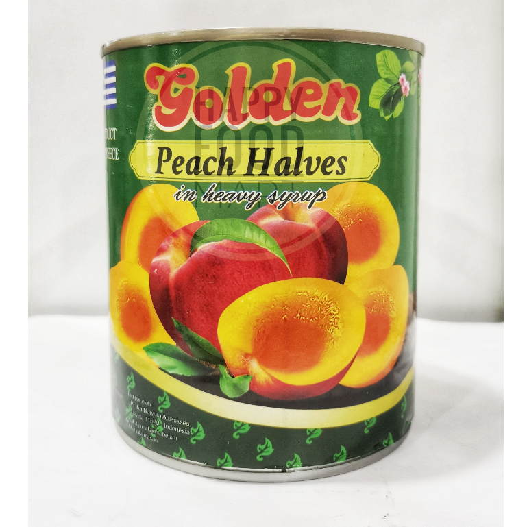 

[PROMO] GOLDEN PEACH HALVES IN SYRUP 825G/BUAH KALENGAN/PERSIK KALENG/MAKANAN KALENG BUAH