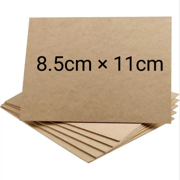 

karton yellow board (8.5×11) tebal 2mm No 30