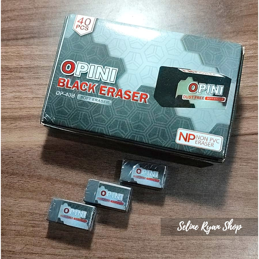 

Penghapus Pensil / Eraser Warna Hitam Kecil