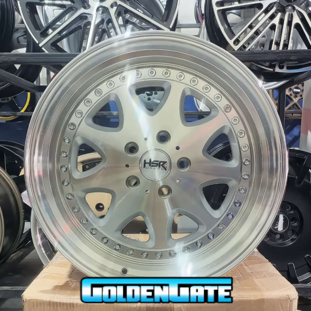 velg mobil BAVARIA HSR R18 baut 5 buat civic hrv wuling dll