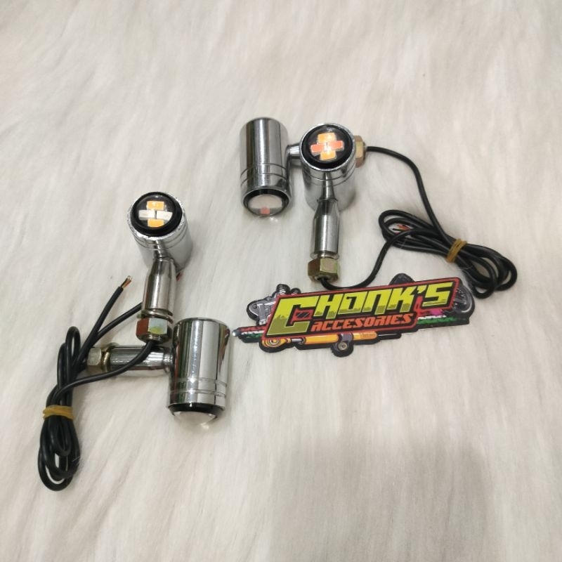 Lampu sein Honda CB lampu reting LED Palu Full Besi Krum