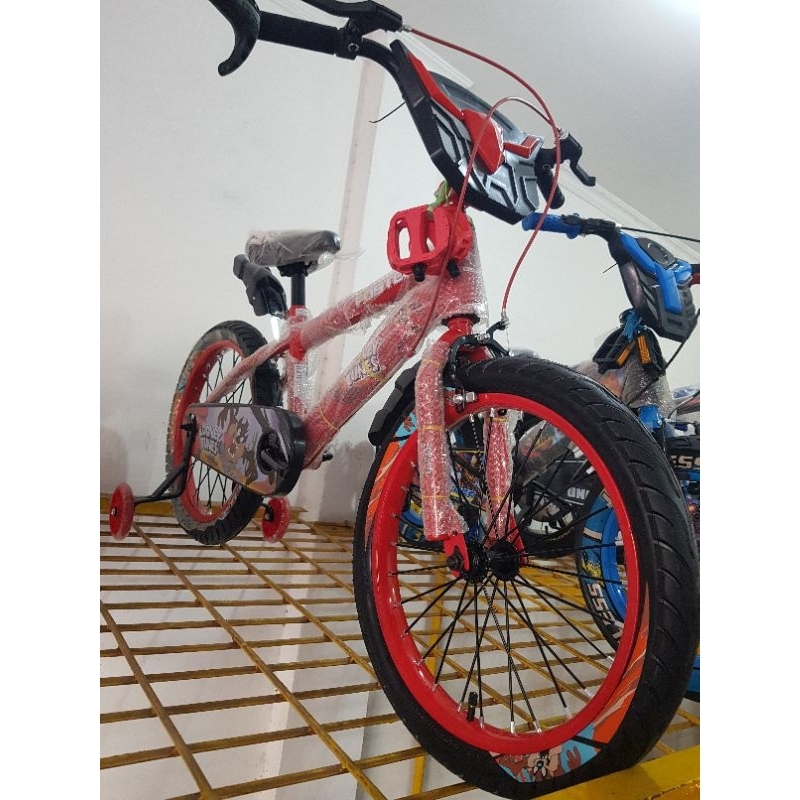 Sepeda Anak Sepeda BMX 18 inch FOSTER ( LOONEY TUNES ) ( WARNA MERAH / RED ) ( BAN JUMBO )