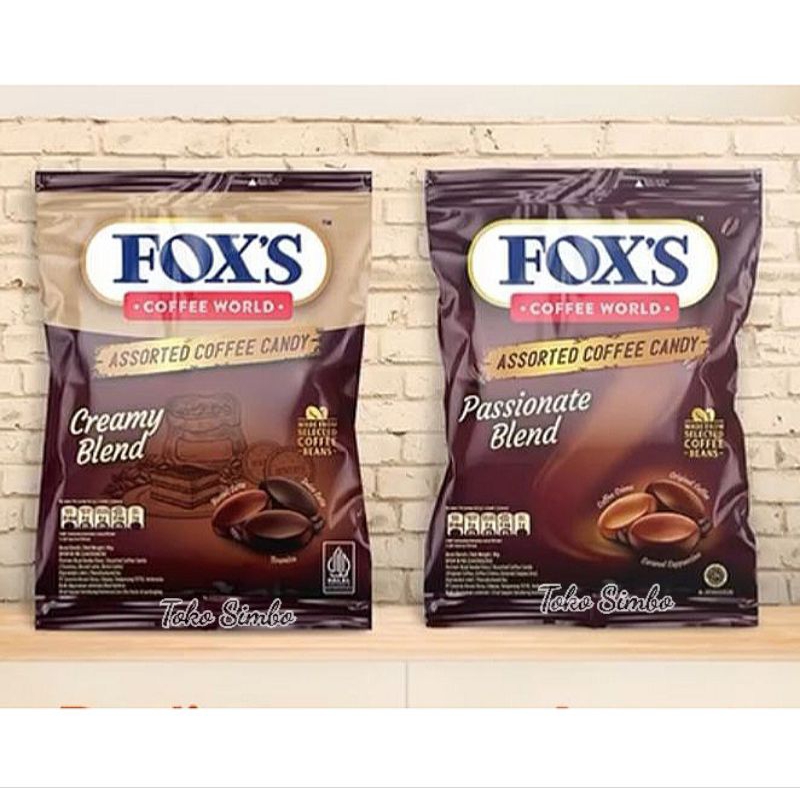 

Fox's Coffee world passionate creamy blend permen kopi fox isi 3 rasa