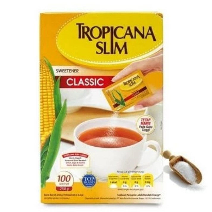 

Tropicana Slim Classic 50 Sachet @2.5g