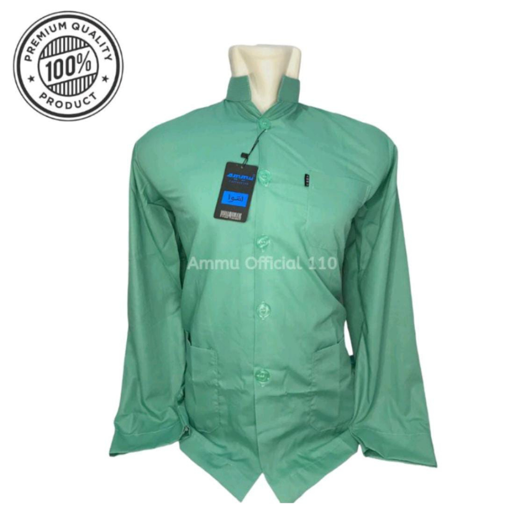 BAJU KOKO AMMU WARNA HIJAU MINT