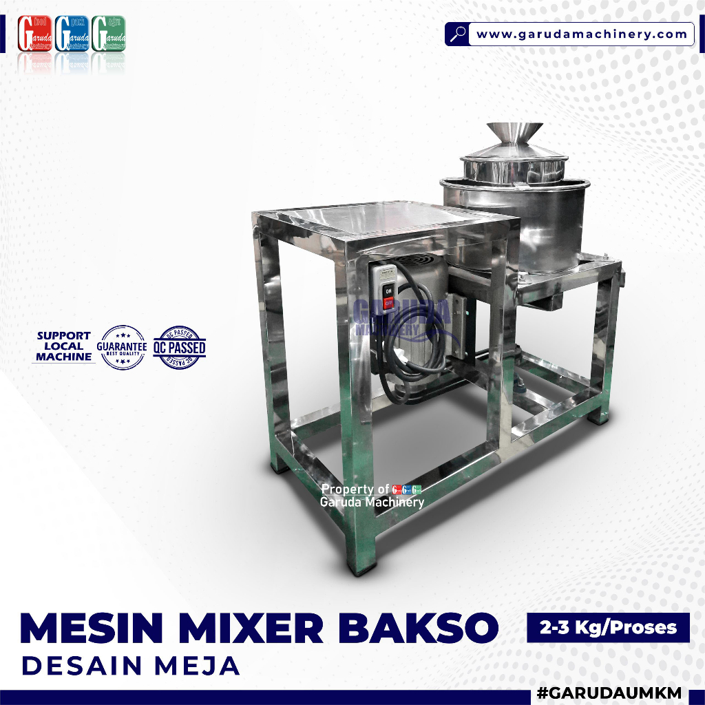 MESIN MIXER / PENGADUK ADONAN BAKSO 2-3KG
