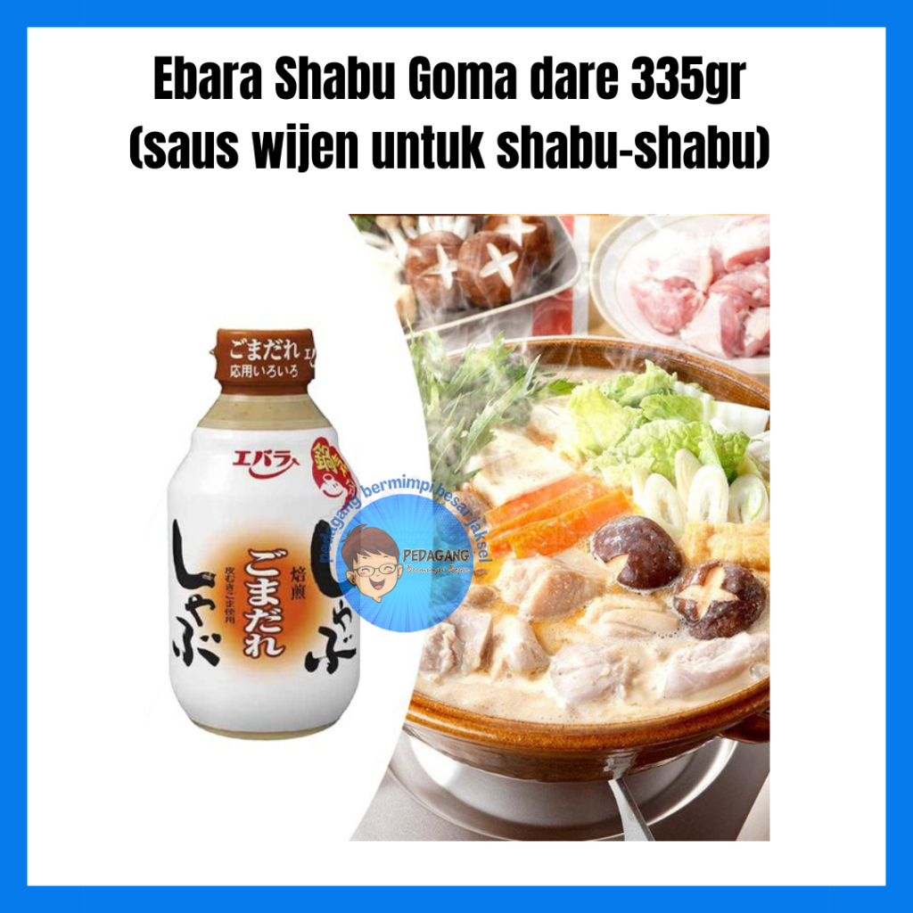 

Ebara Shabu Goma dare 335gr | Saus Wijen Shabu Shabu