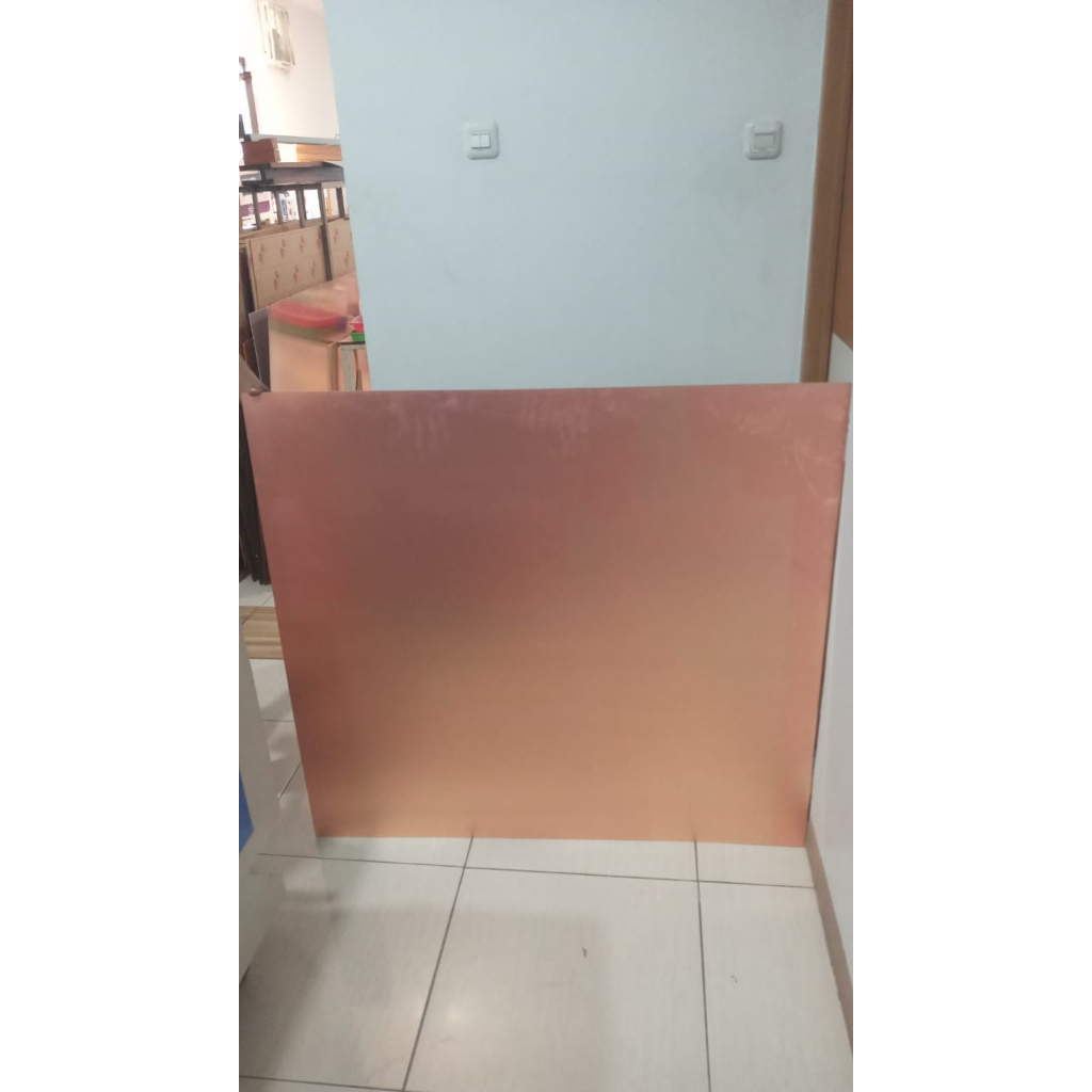 PCB FR2 Single Layer 1 Lembar Lembaran Polos Pertinaks Uk. 100x120 cm
