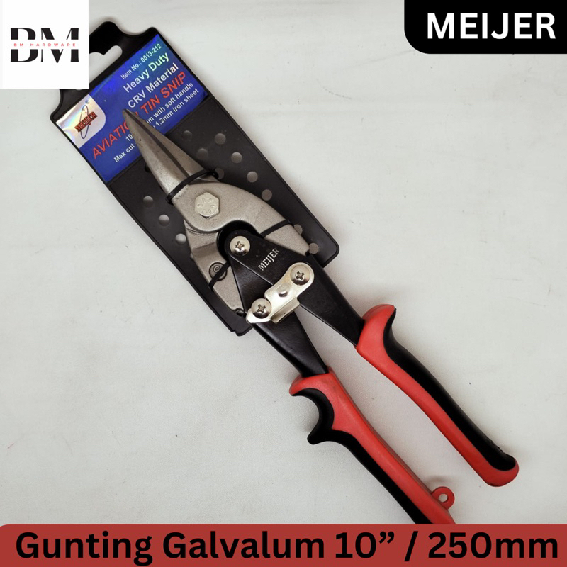 

Gunting Galvalum MEIJER 10” / 250mm