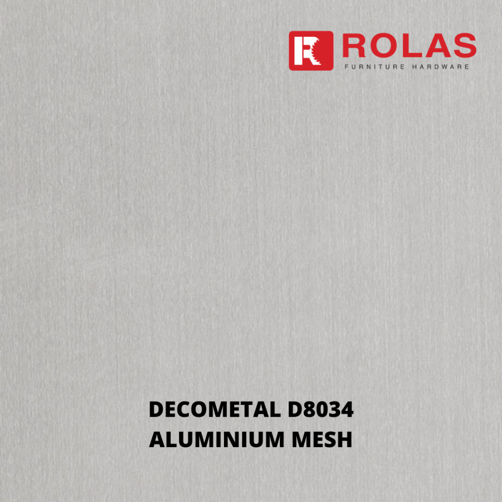 DECOMETAL D8034 ALUMINIUM MESH / JUAL HPL DECOMETAL