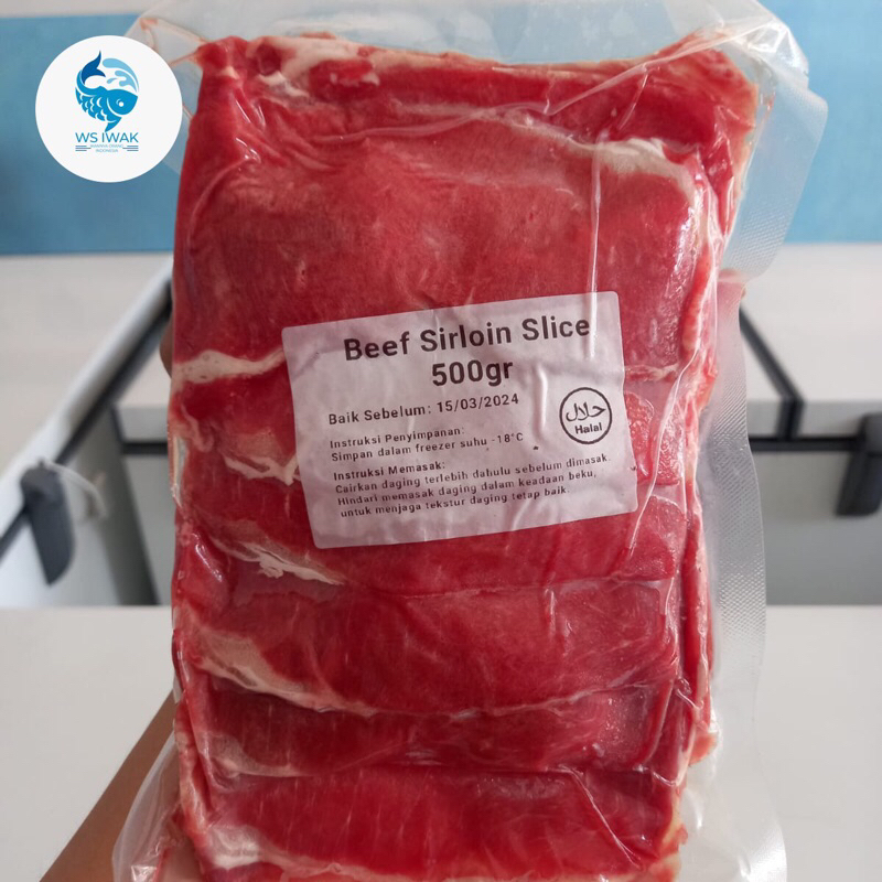 

DAGING SAPI IRIS NON FAT / USA BEEF SLICE