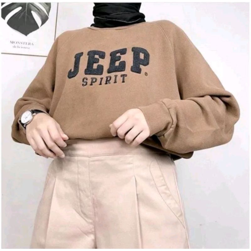 JEEP SPIRIT SWEATER WANITA OBLONG