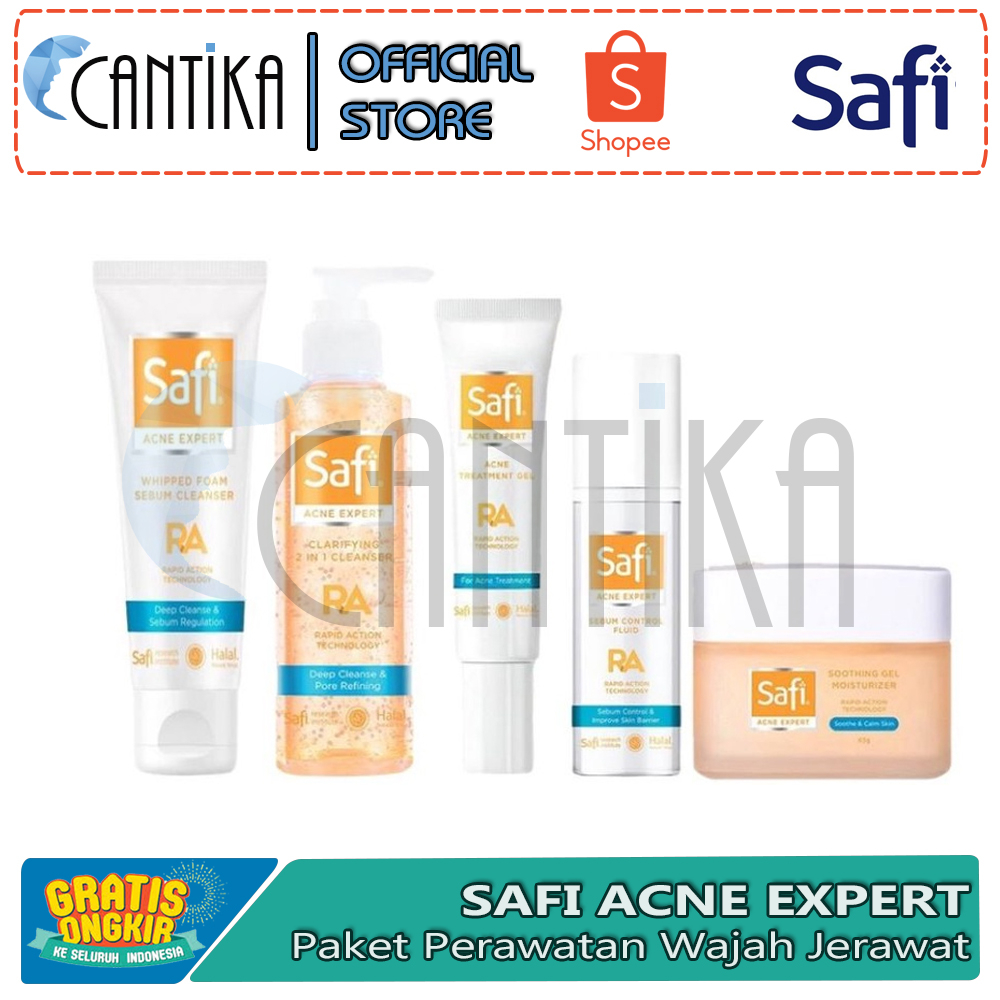 PROMO SAFI Acne Expert Paket Perawatan Jerawat