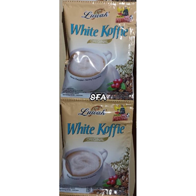 

Luwak White Koffie / White Koffie Renceng