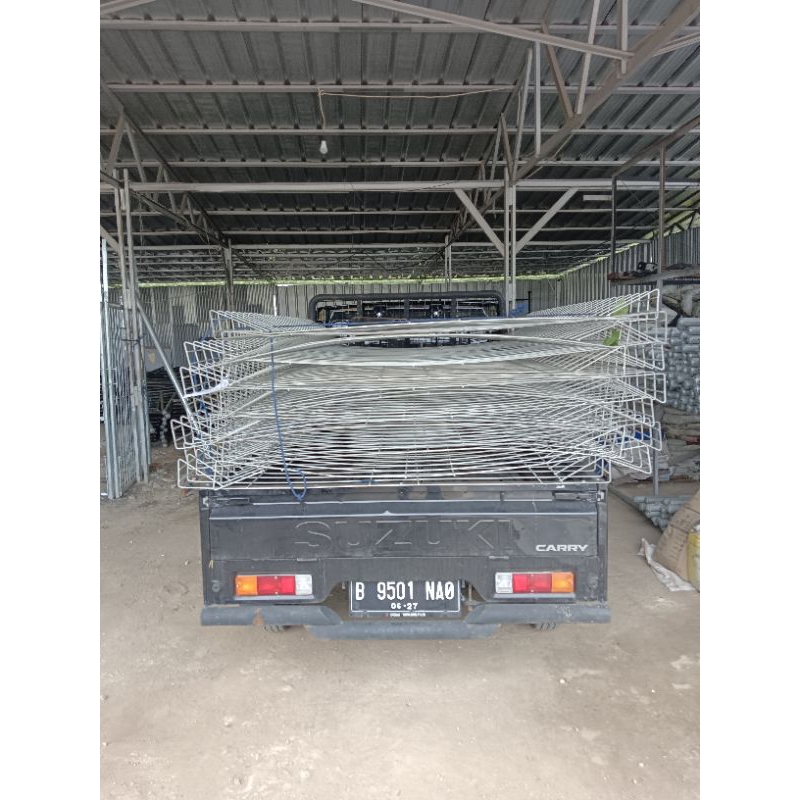 pagar brc hot dip galvanis T175 x Dia 7mm