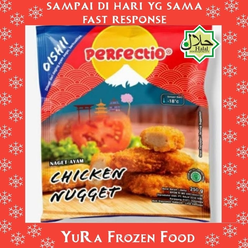 

PERFECTIO Chicken Nugget 500 gr Naget Ayam