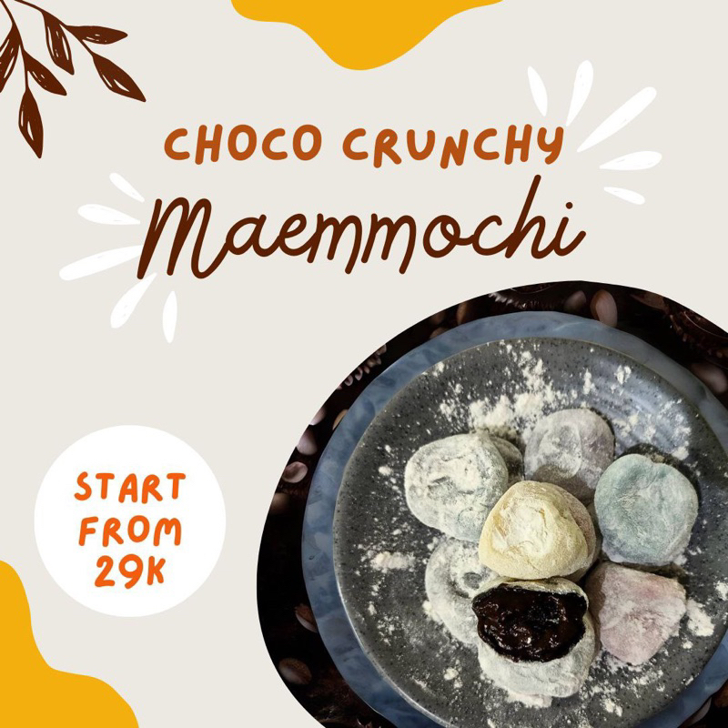 

Mochi Choco Crunchy Mochi Lumer