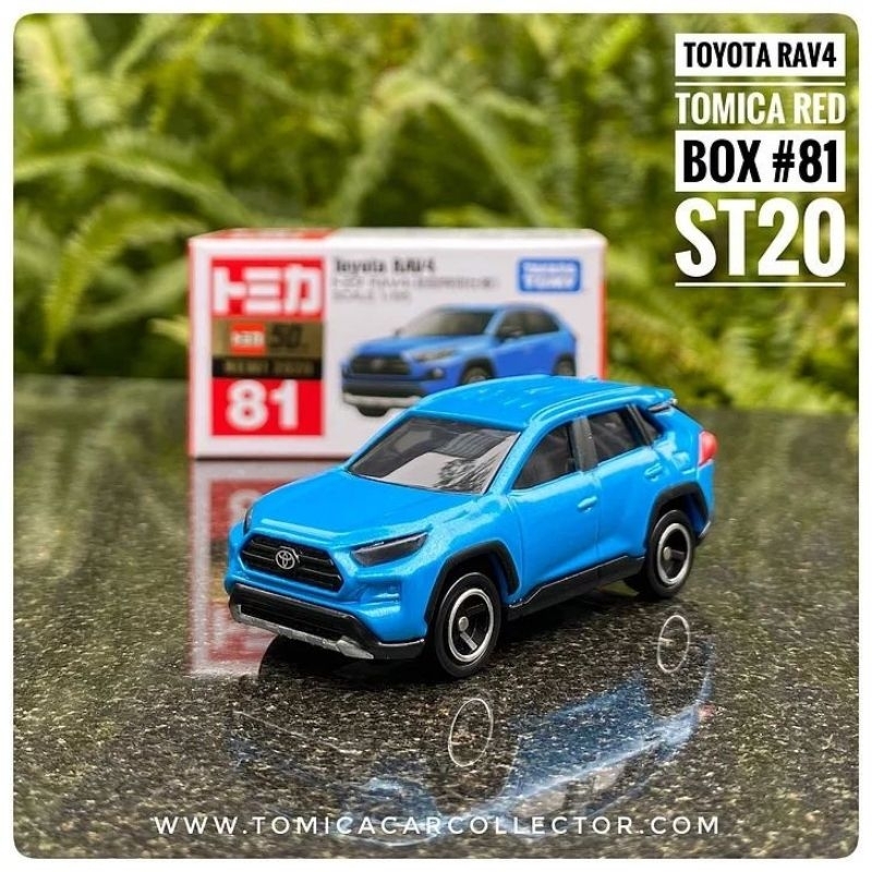 Tomica Takara Tomy Toyota Rav4 BlueBlue No 81