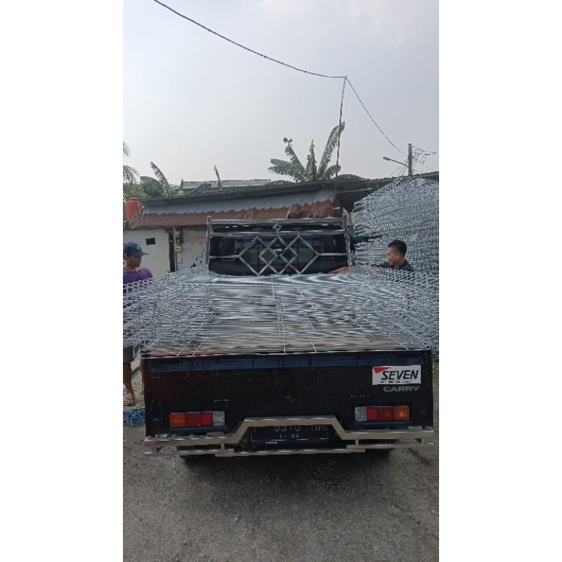 pagar brc hot dip galvanis T190 x Dia 8mm