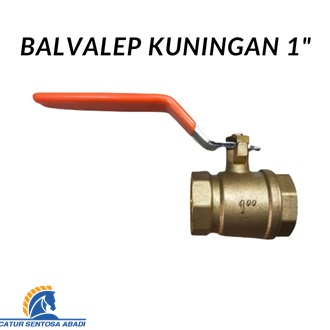 CAMEL Ball Valve Kuningan ASLI 1" Stop Kran 1 Inch Model ONDA TERMURAH CSA