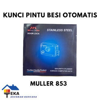 MULLER Kunci Otomatis 853 SS Stainless / Pintu Besi Gerbang / Garasi  EAK