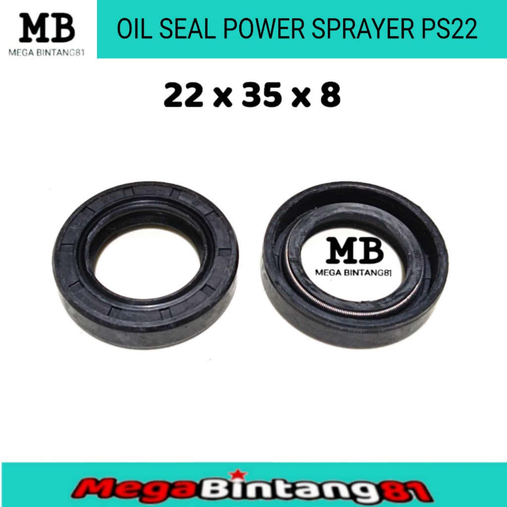Oil seal piston plunger power sprayer PS22 seal power sprayer 22-35-8 seal plunger cuci steam oil se