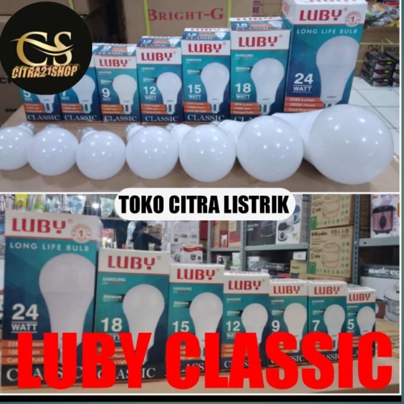 LUBY CLASSIC LAMPU LED LUBY CLASSIC