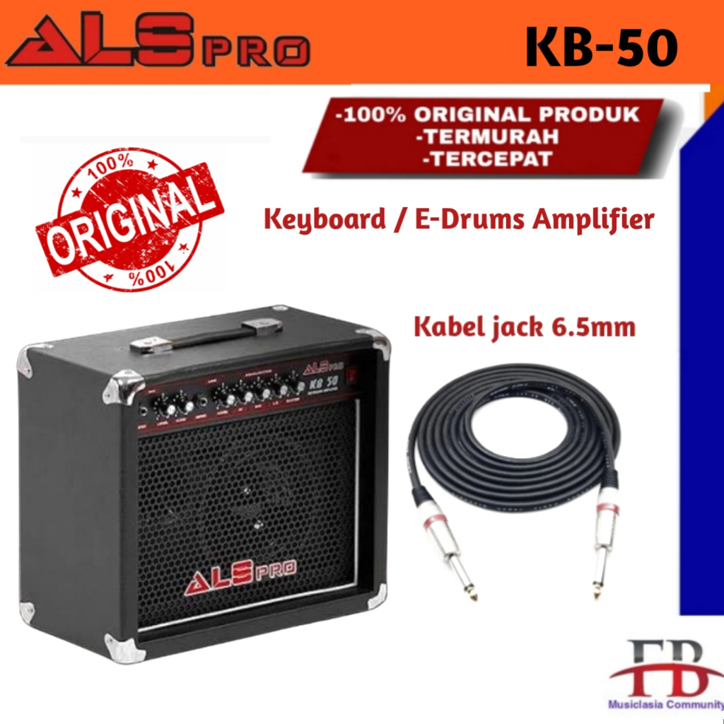 ALS Pro KB 50 Amplifier Keyboard - Drum Elektrik / KB50 Ampli Drum / Ampli Keyboard