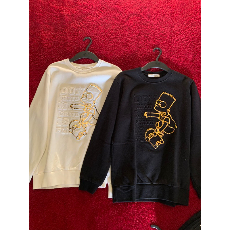 Crewneck Simpson Couple Paket