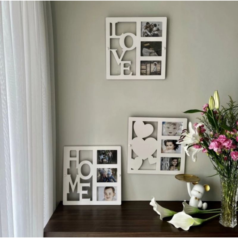 BINGKAI FOTO FRAME FOTO BINGKAI FOTO DINDING RAK DINDING FANCY FRAME BINGKAI AESTHETIC D1039