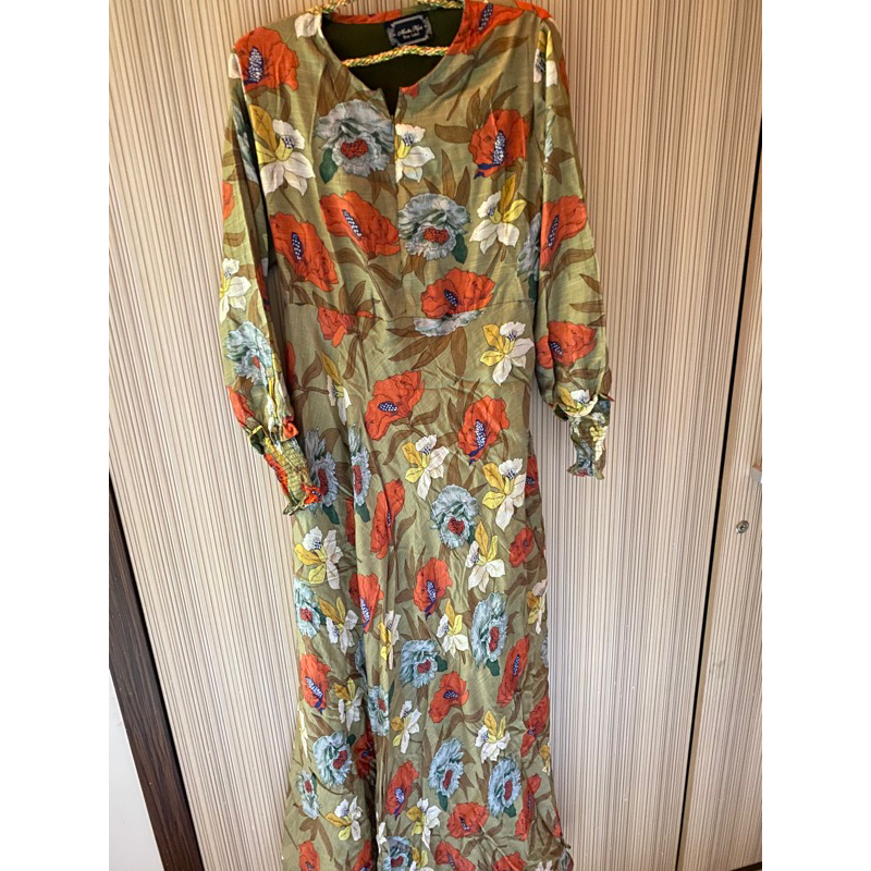 preloved gamis mustbe hijab blue label