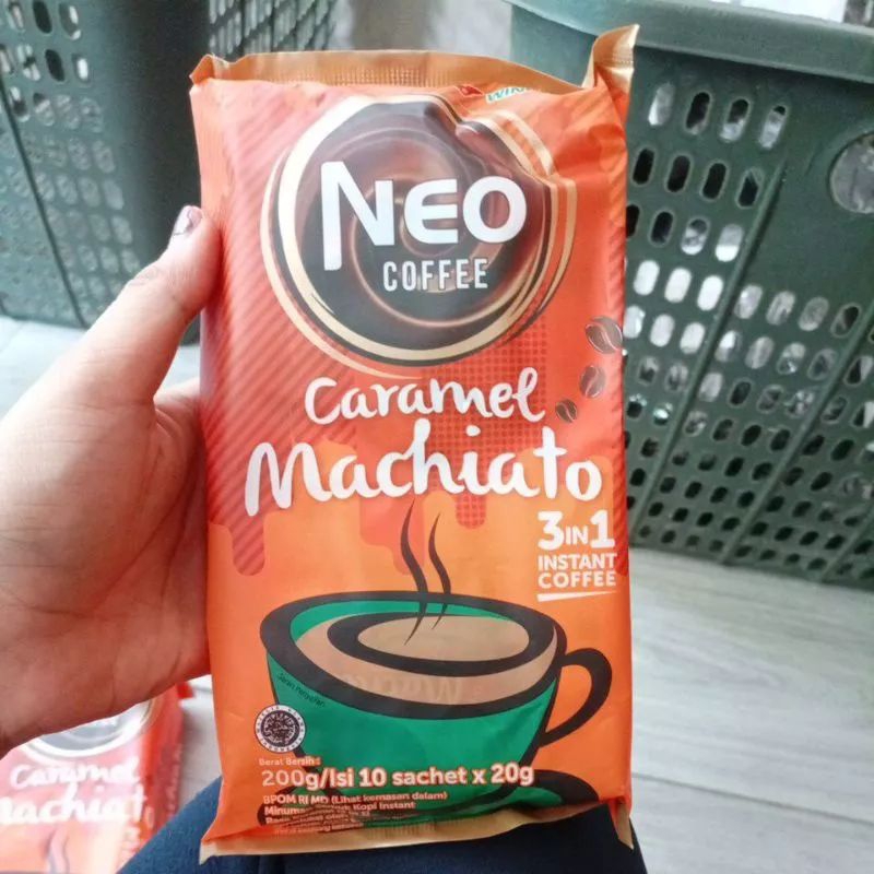 

kopi neo caramel isi 9pcs