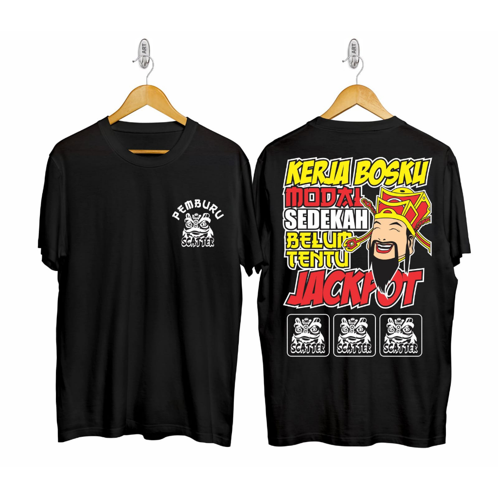 new promo t-shrit tredy / kaos korban scater / kaos pixel / kaos distro / kaos slot/ kaos panda/kaos