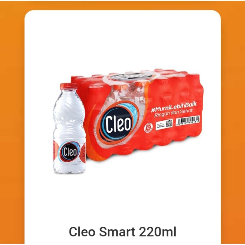 

CLEO MINI 220 ml GROSIR Harga