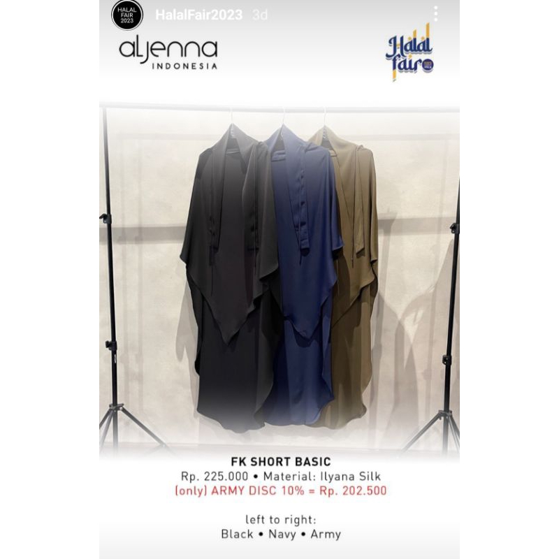 NWT FK Short Basic Ilyana Navy aljenna